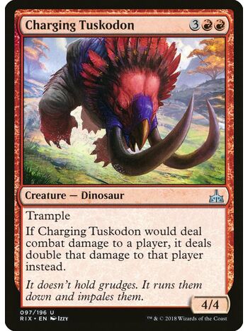 Charging Tuskodon