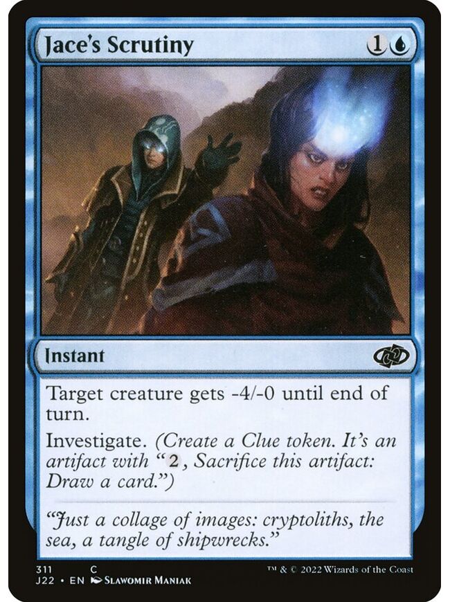 Jace's Scrutiny