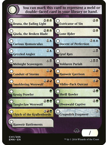 Eldritch Moon Checklist Token