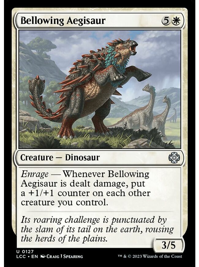 Bellowing Aegisaur