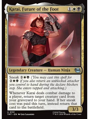 Karai, Future of the Foot