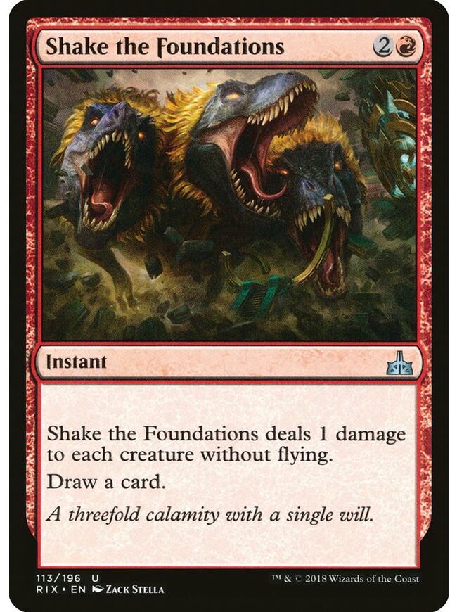 Shake the Foundations