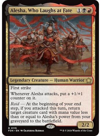 Alesha, Who Laughs at Fate