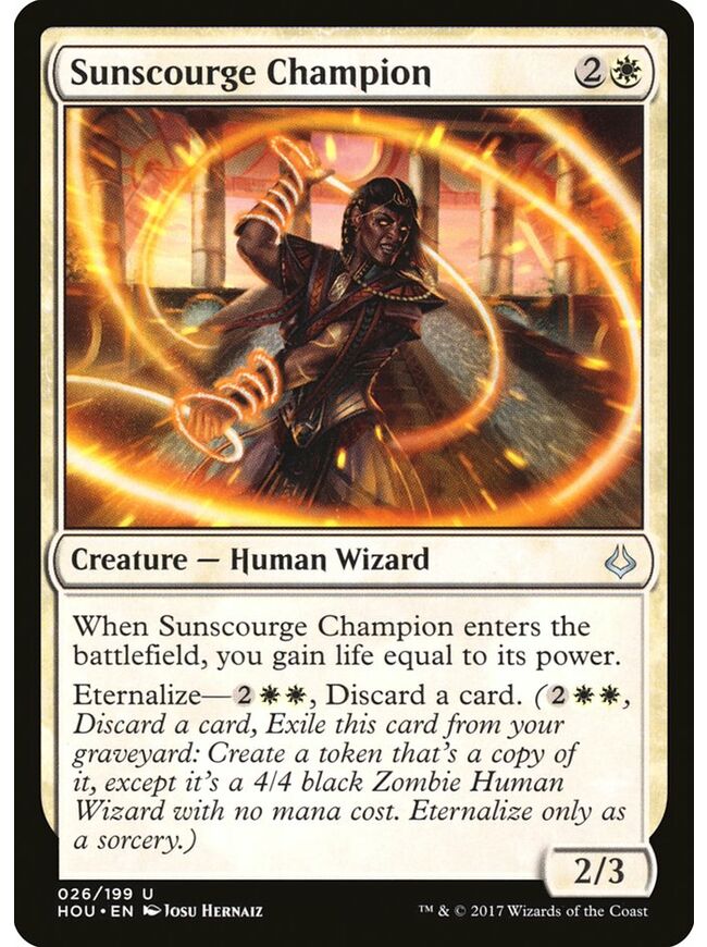 Sunscourge Champion