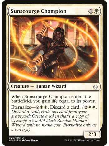 Sunscourge Champion