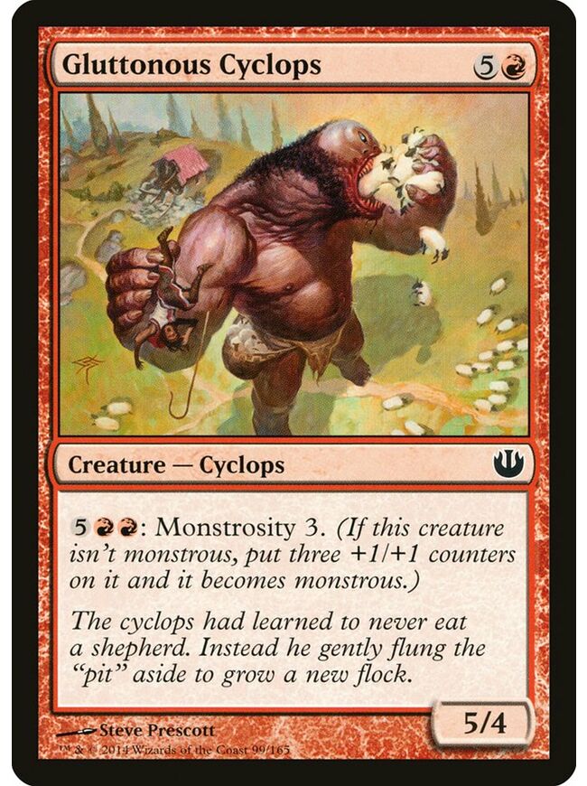 Gluttonous Cyclops