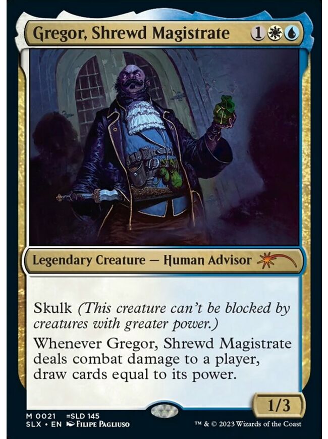 Gregor, Shrewd Magistrate (Glenn, the Voice of Calm)