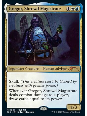 Gregor, Shrewd Magistrate (Glenn, the Voice of Calm)