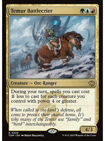 Temur Battlecrier