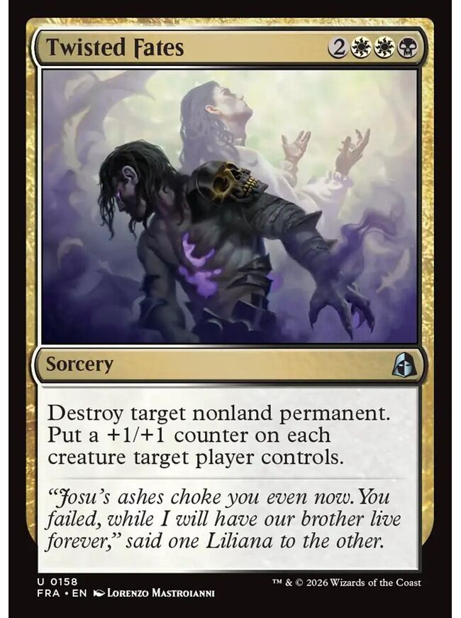 Twisted Fates