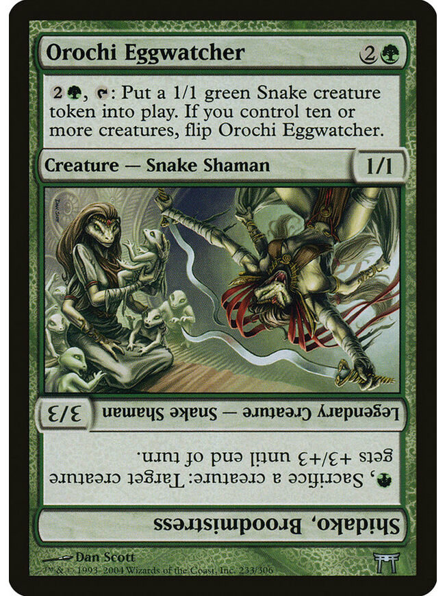 Orochi Eggwatcher // Shidako, Broodmistress