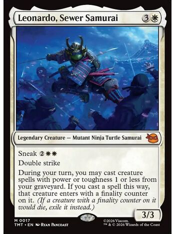 Leonardo, Sewer Samurai