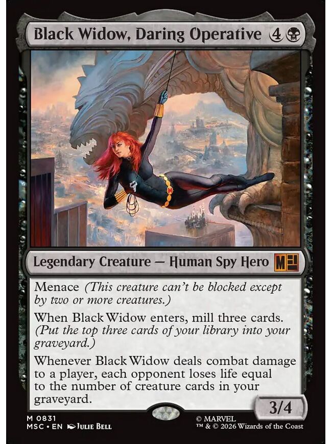 Black Widow, Daring Operative