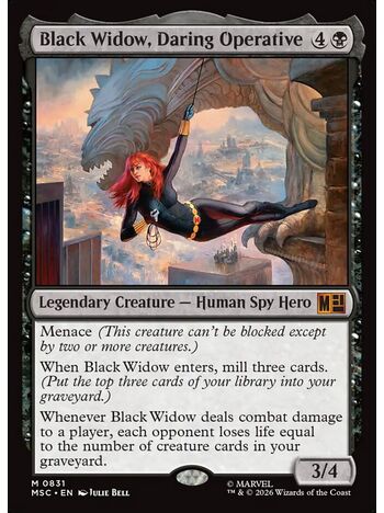 Black Widow, Daring Operative