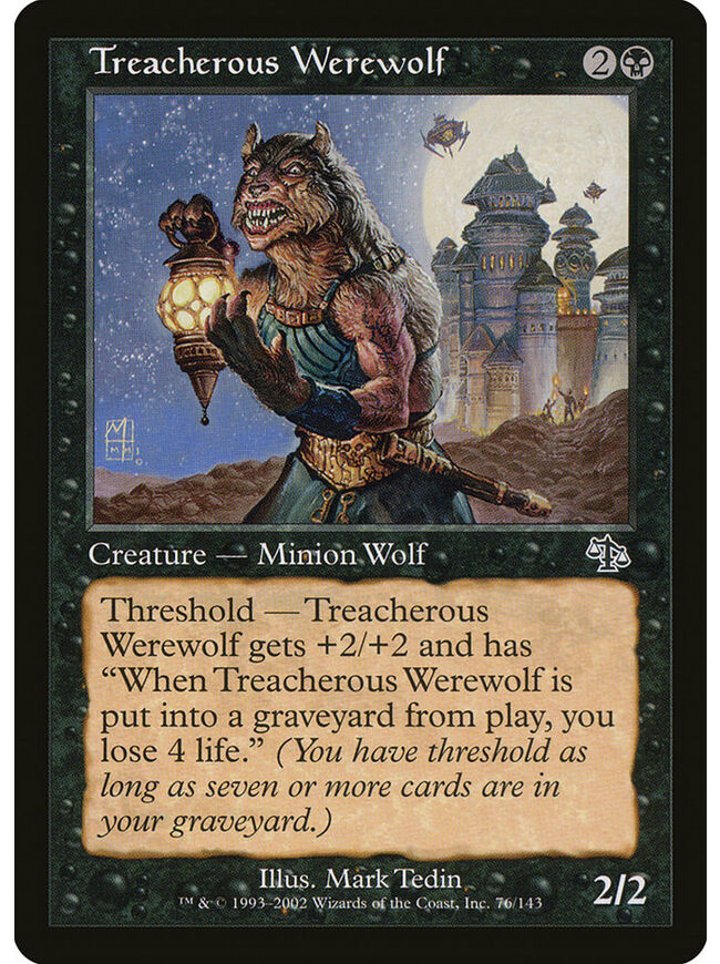 Treacherous Werewolf