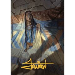 Whispersilk Cloak // Whispersilk Cloak Token (Art Series)