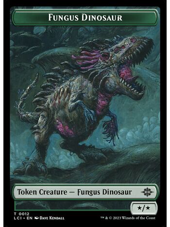 Fungus Dinosaur Token