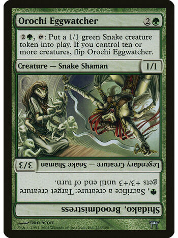 Orochi Eggwatcher // Shidako, Broodmistress