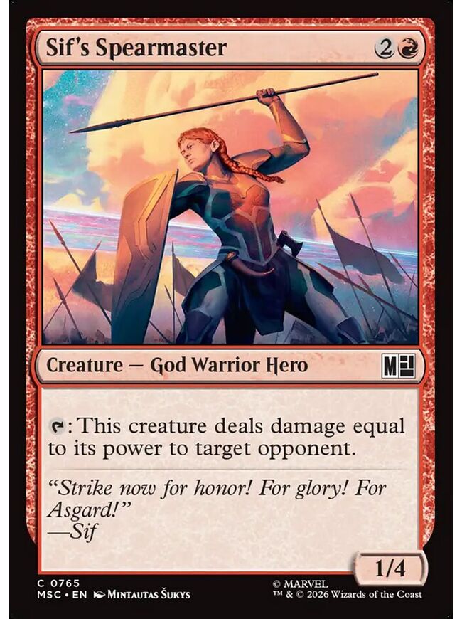 Sif's Spearmaster