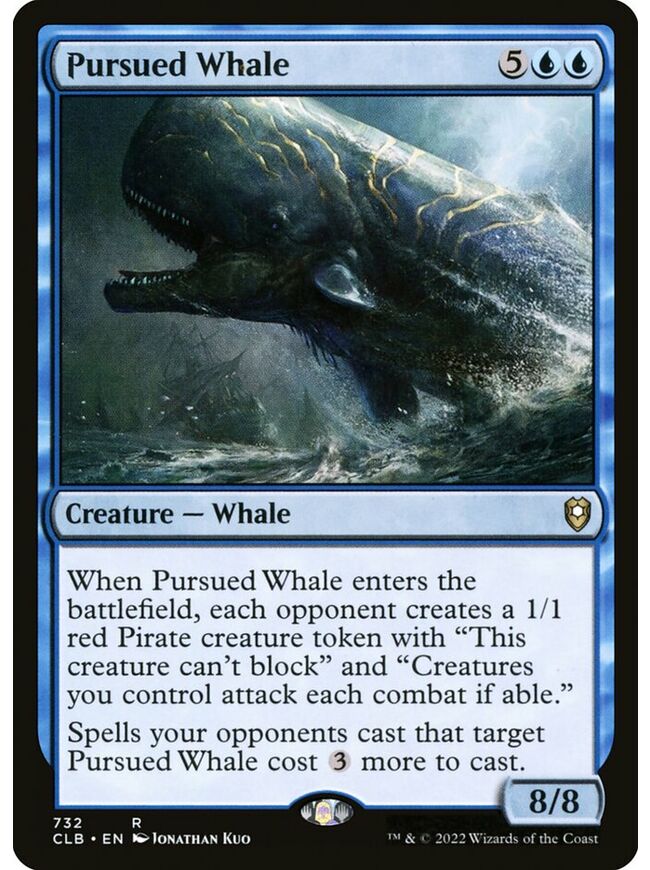 Pursued Whale
