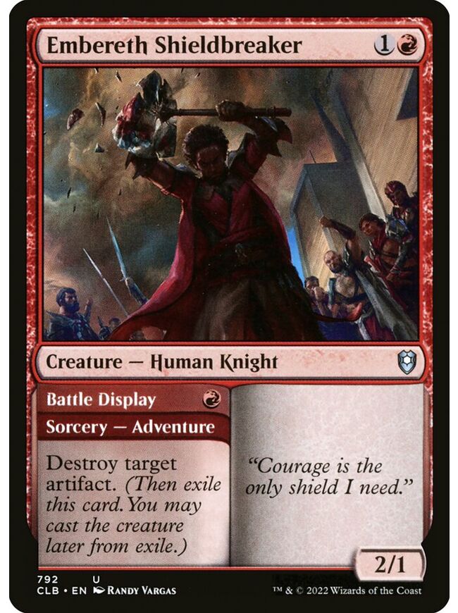 Embereth Shieldbreaker // Battle Display