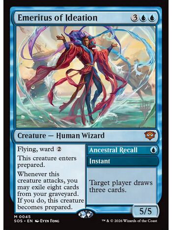 Emeritus of Ideation // Ancestral Recall