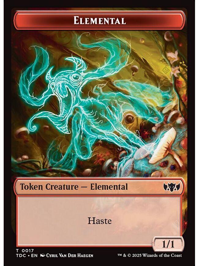 Elemental Token (1/1) (Haste)