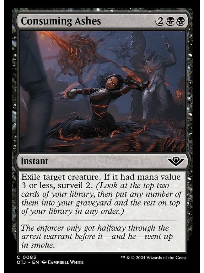 Consuming Ashes