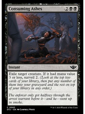 Consuming Ashes