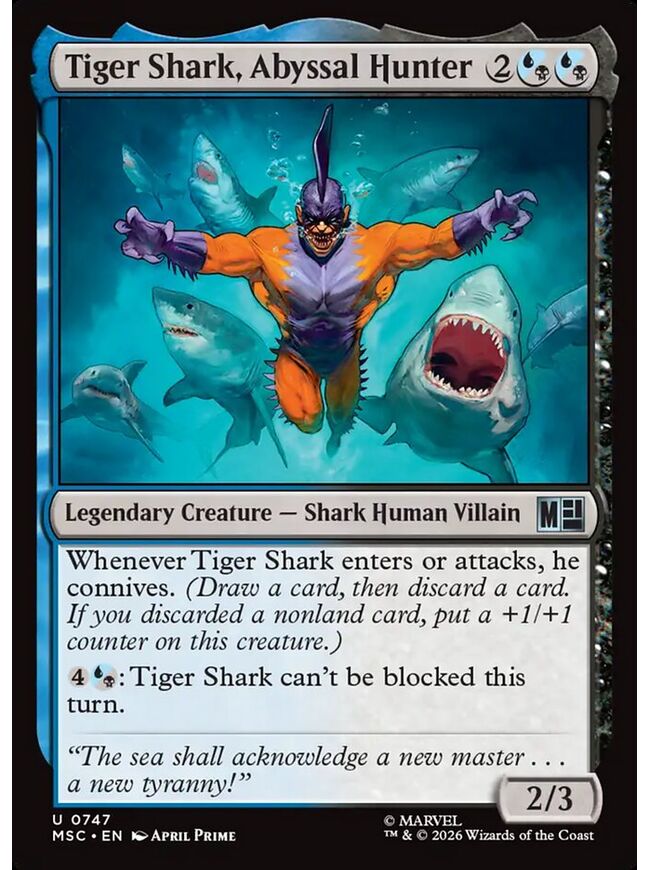 Tiger Shark, Abyssal Hunter