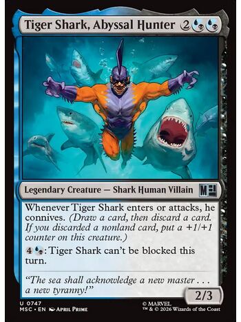 Tiger Shark, Abyssal Hunter
