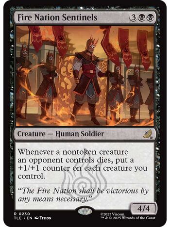 Fire Nation Sentinels