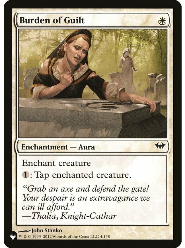 Burden of Guilt