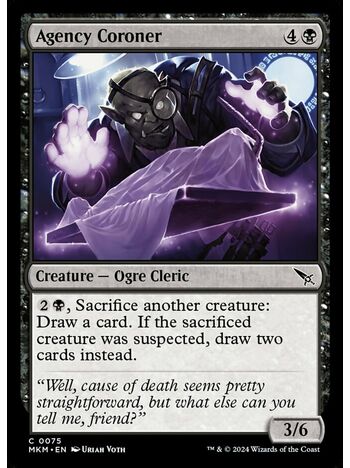 Agency Coroner