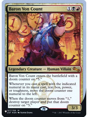 Baron Von Count