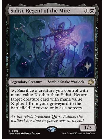Sidisi, Regent of the Mire