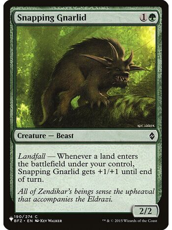 Snapping Gnarlid