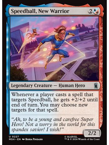 Speedball, New Warrior