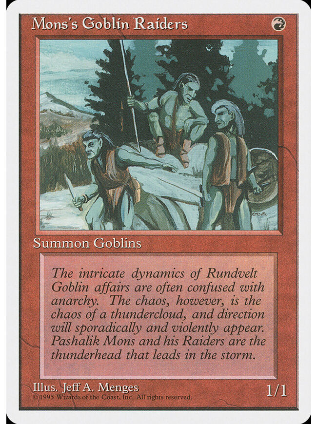 Mons's Goblin Raiders