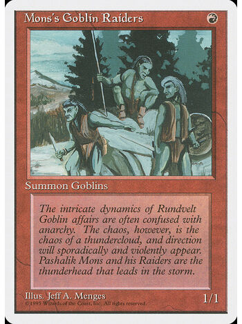 Mons's Goblin Raiders