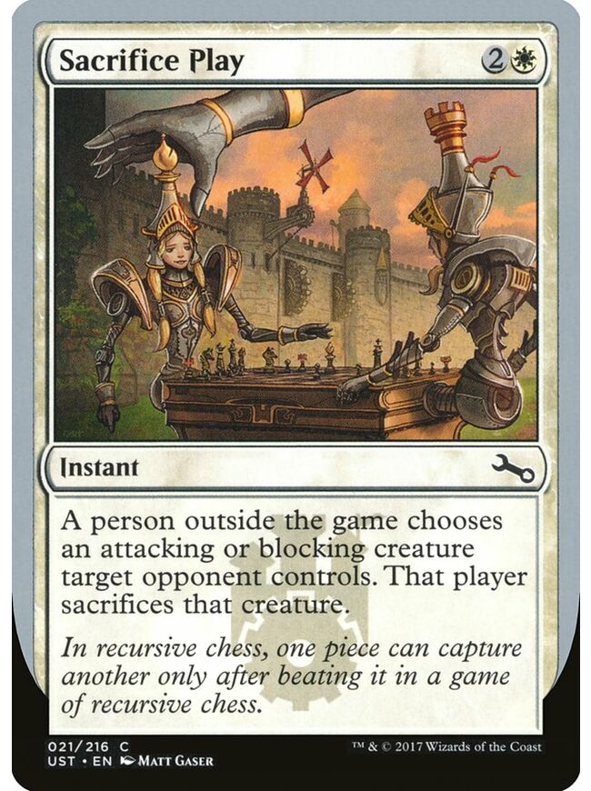 Sacrifice Play