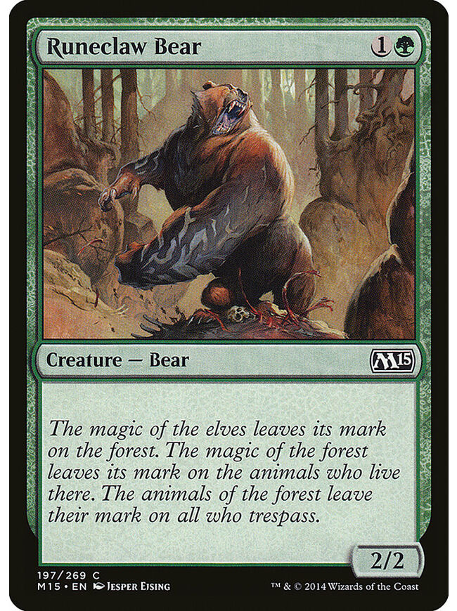 Runeclaw Bear