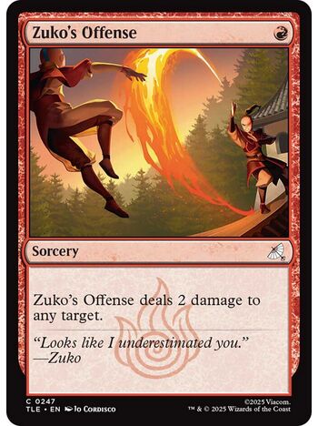 Zuko's Offense