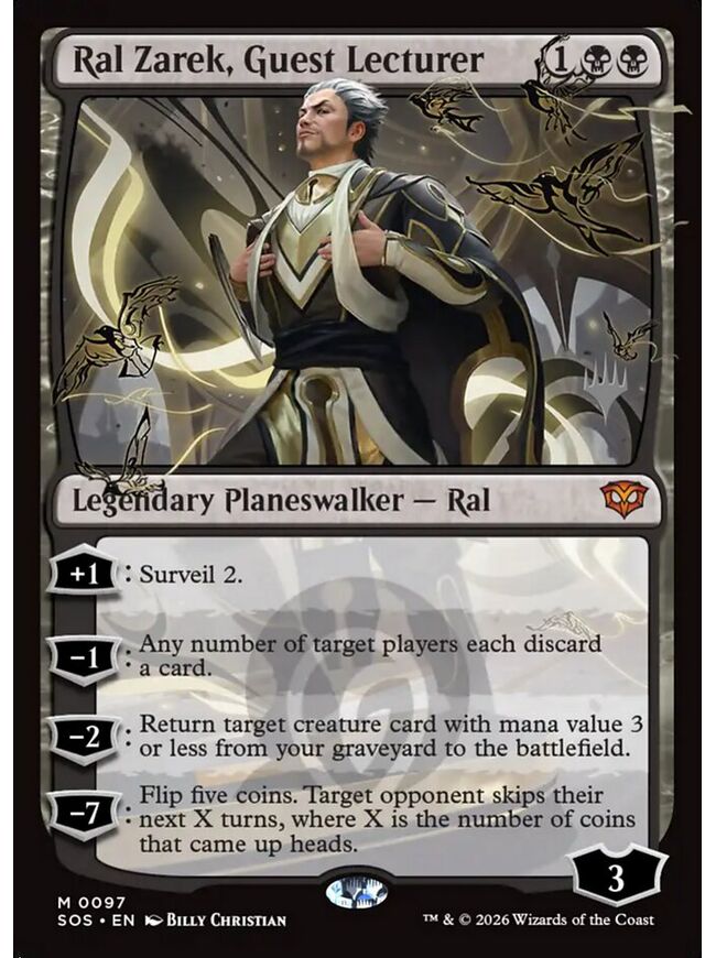 Ral Zarek, Guest Lecturer