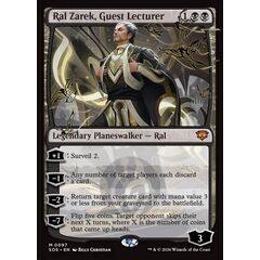 Ral Zarek, Guest Lecturer