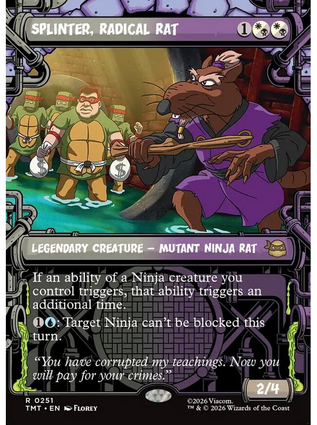 Splinter, Radical Rat