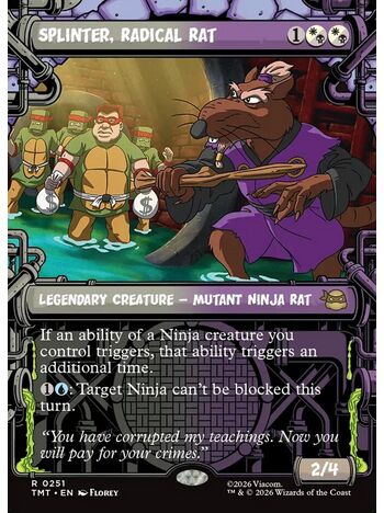 Splinter, Radical Rat