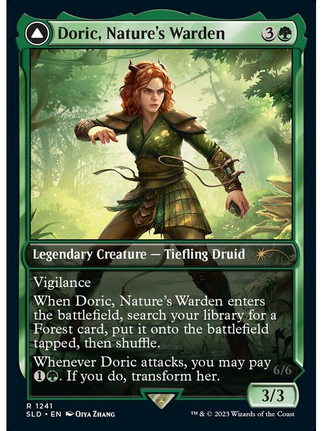 Doric, Nature's Warden // Doric, Owlbear Avenger