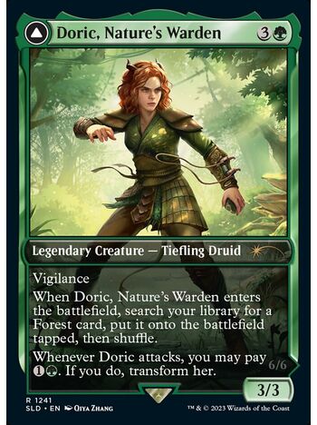 Doric, Nature's Warden // Doric, Owlbear Avenger