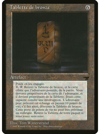 Bronze Tablet